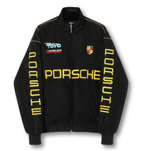 Giacca Racing Nera Giallo - ApexRacing 1