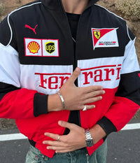 Giacca Racing Rosso Corsa - ApexRacing 4
