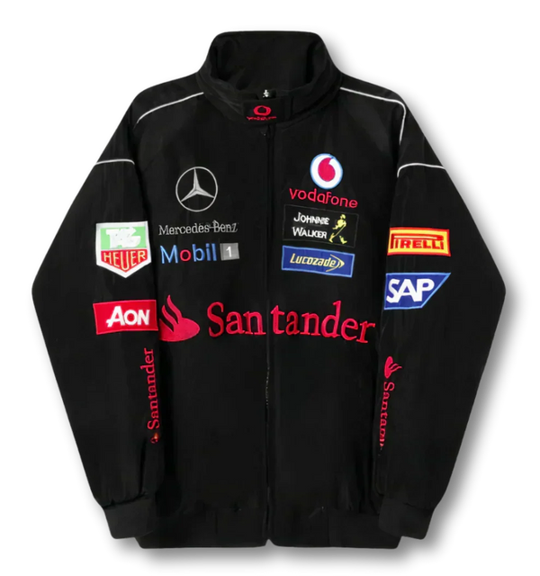 Giacca Racing Nera Podio - ApexRacing