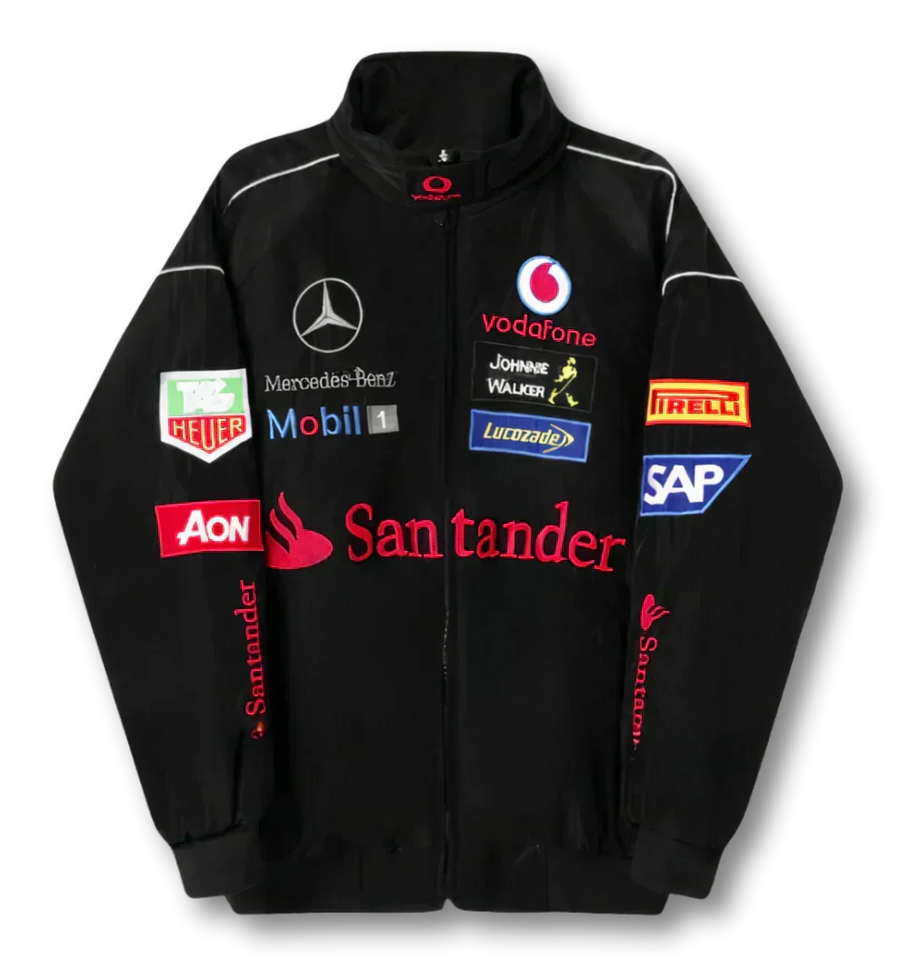Giacca Racing Nera Podio - ApexRacing