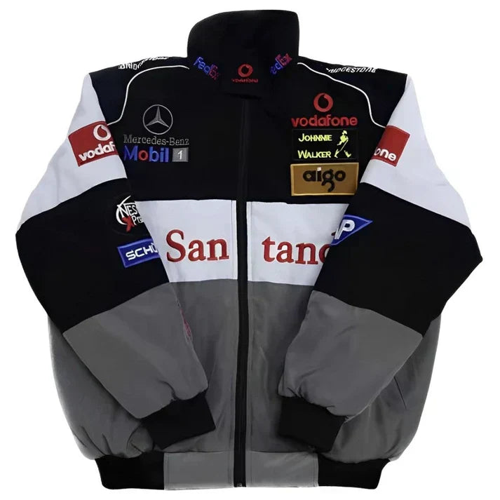 Giacca Racing Grigio Podio - ApexRacing