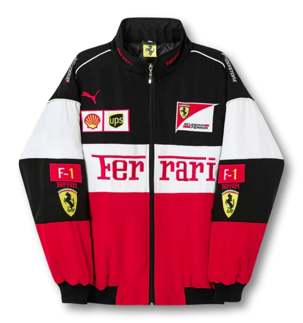 Giacca Racing Rosso Corsa - ApexRacing