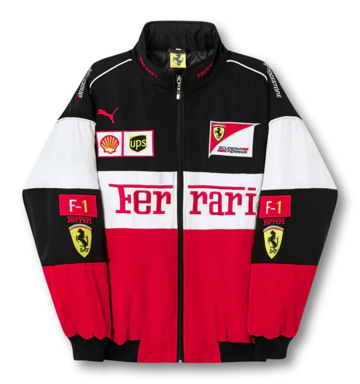 Giacca Racing Rosso Corsa - ApexRacing