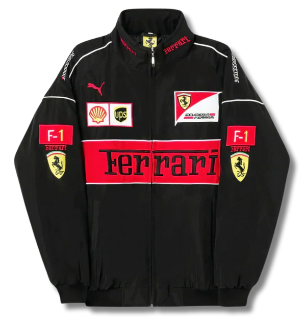 Giacca Racing Nera Pit - ApexRacing