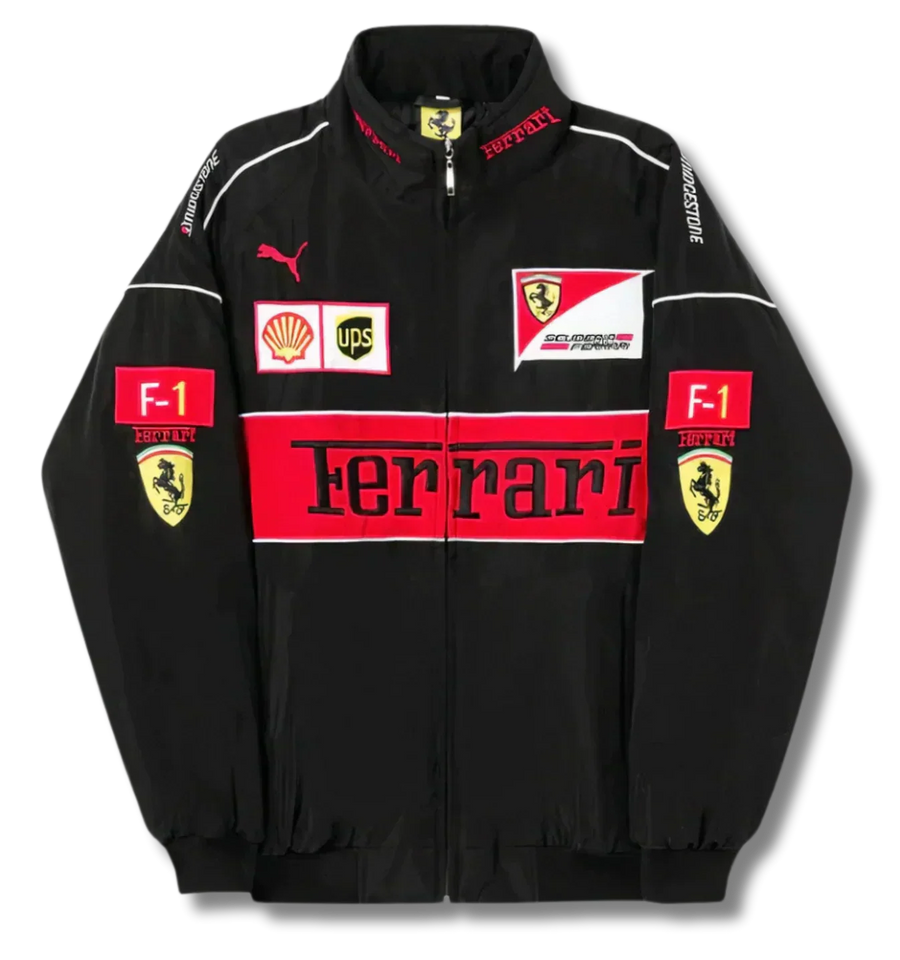 Giacca Racing Nera Pit - ApexRacing