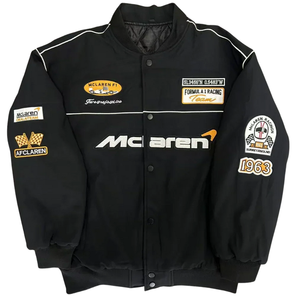 Giacca Racing Nera Team - ApexRacing