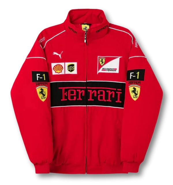 Giacca Racing Rosso Grid - ApexRacing