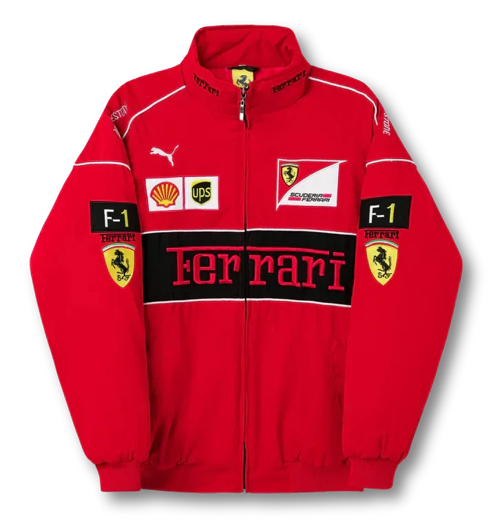 Giacca Racing Rosso Grid - ApexRacing