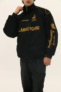 Giacca Racing Nera Oro - ApexRacing 5