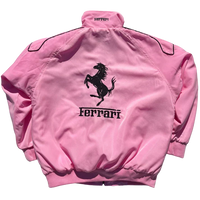 Giacca Racing Rosa Grid - ApexRacing 2