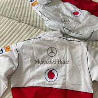 Giacca Racing Bianca Podio - ApexRacing 3