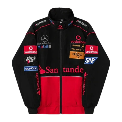 Giacca Racing Nera Scatto - ApexRacing