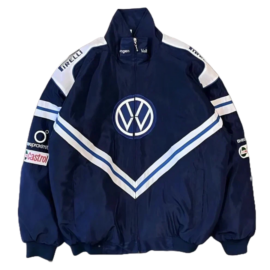 Giacca Racing Navy Chevron - ApexRacing