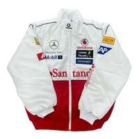 Giacca Racing Bianca Podio - ApexRacing 1
