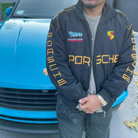 Giacca Racing Nera Giallo - ApexRacing 3