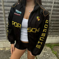 Giacca Racing Nera Giallo - ApexRacing 4